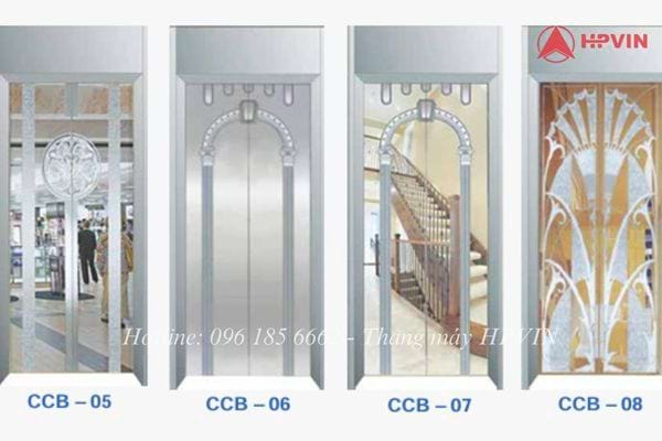 Một số mẫu cửa thang máy đẹp do Thang máy HPVIN cung cấp