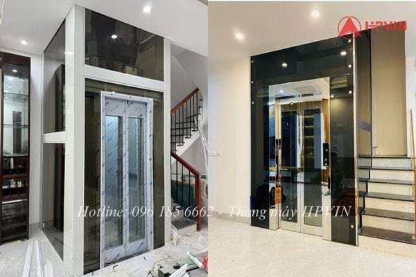 Mẫu cửa mở tim do Thang máy HPVIN cung cấp
