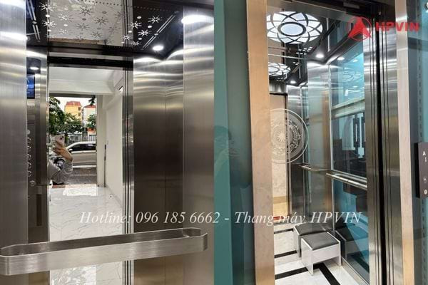 Mẫu cabin thang máy sang trọng do Thang máy HPVIN cung cấp