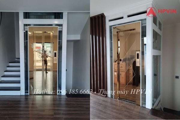 Một số mẫu cửa hoa văn inox vàng do Thang máy HPVIN cung cấp