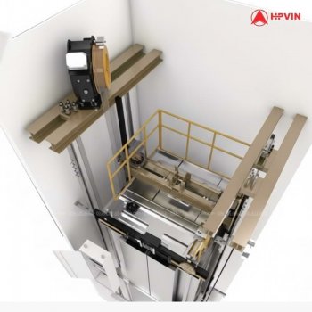 Cấu tạo thang máy không phòng máy