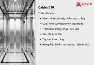 Giá nội thất thang máy kính tiêu chuẩn