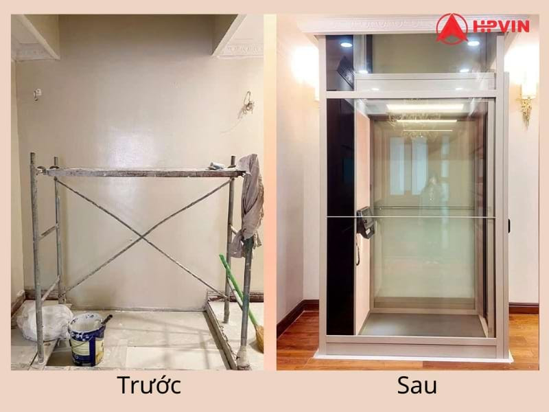 Thang máy không hố pit