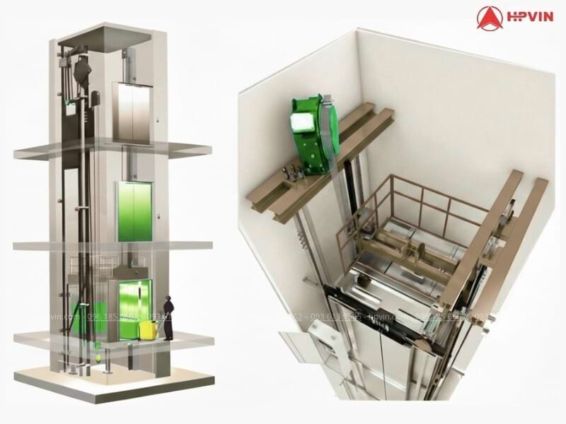 Thang máy không phòng máy